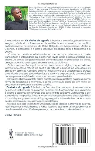 Os dedos da agonia: 1o PRÊMIO INTERNACIONAL DE POESIA LUSÓFONA FLORIANO MARTINS 2024 (Coleção Maraca