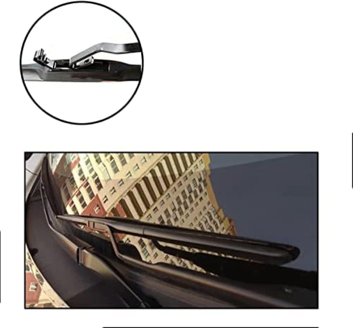 per Mitsubishi per Outlander MK3 2013-2016 2017 2019 Tergicristallo Anteriore e Posteriore Tergicristallo Set Parabrezza Parabrezza 26 "+ 18" + 12 "Tergicristalli