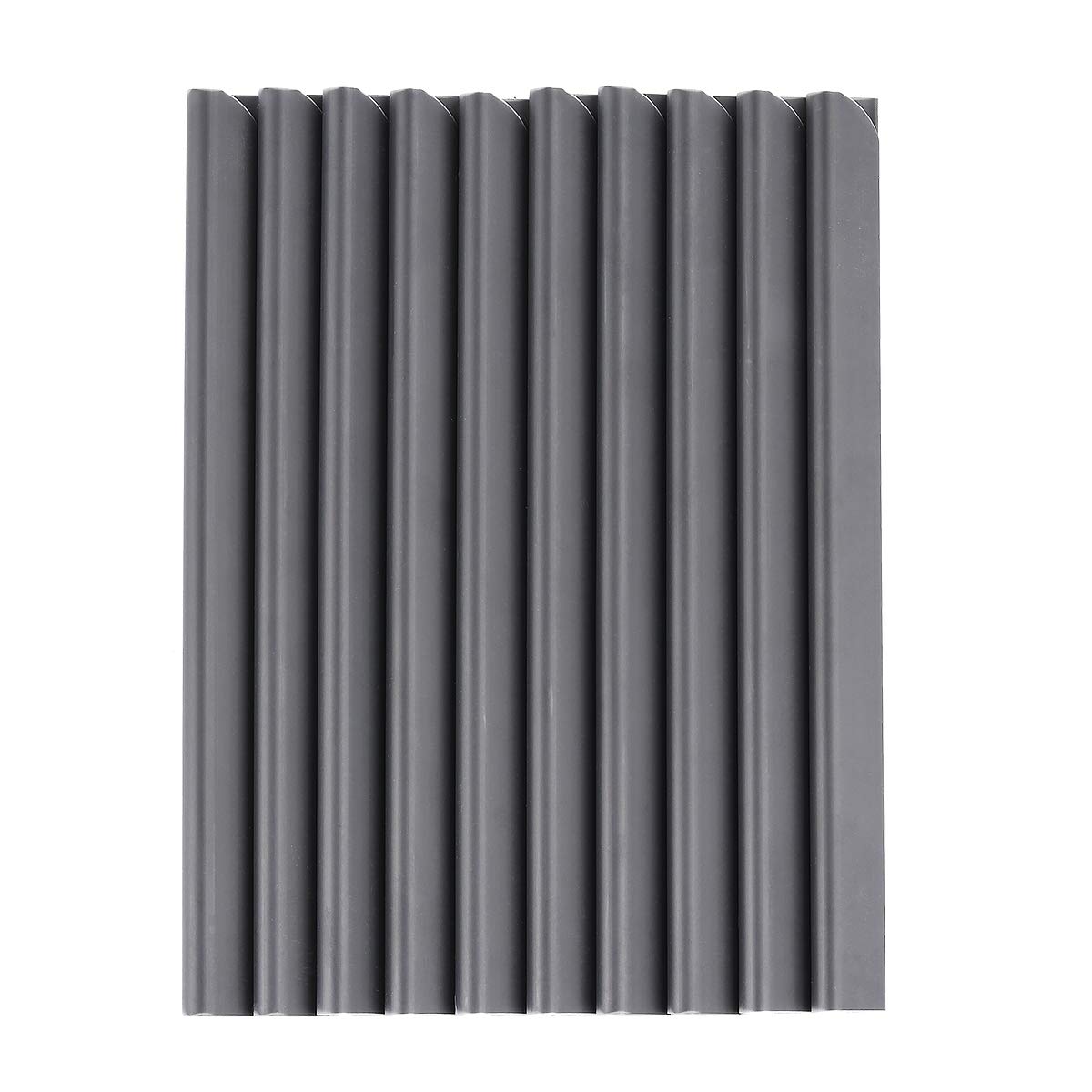 Sichtschutzstreifen 50 Meter x 19 cm inkl. 30 Clips - diverse Farben (50 m, Anthrazit)