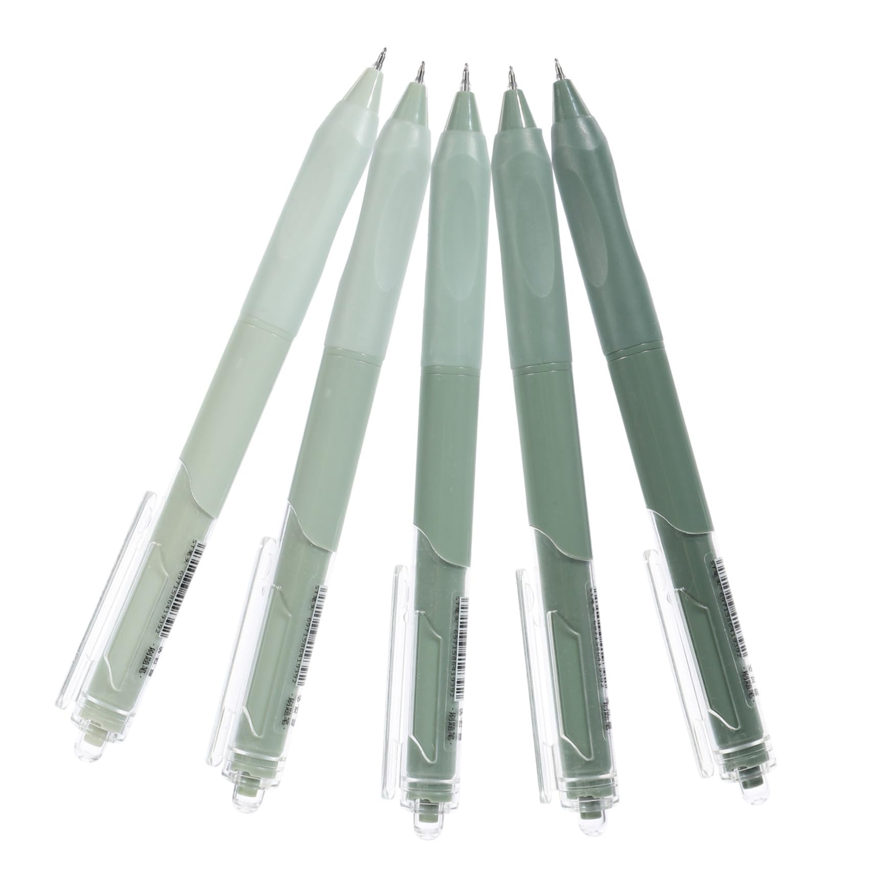 Housoutil 5 Set Gel Portatile Per Scrittura Elegante E Design Compatto Per Scuola Ufficio E Casa 5 Pezzi*5
