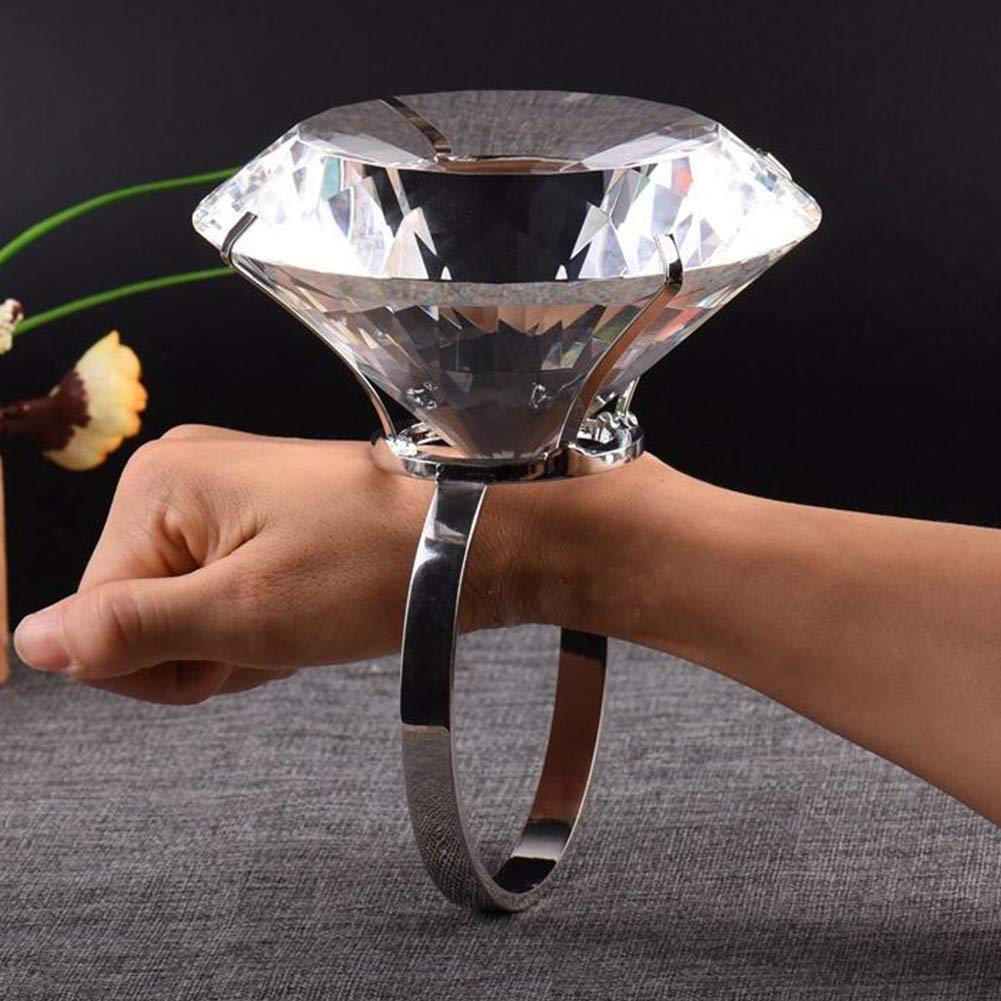 Amazon.co.jp: （イスイ）YISHUI 30mm 80mm 大 クリスタル