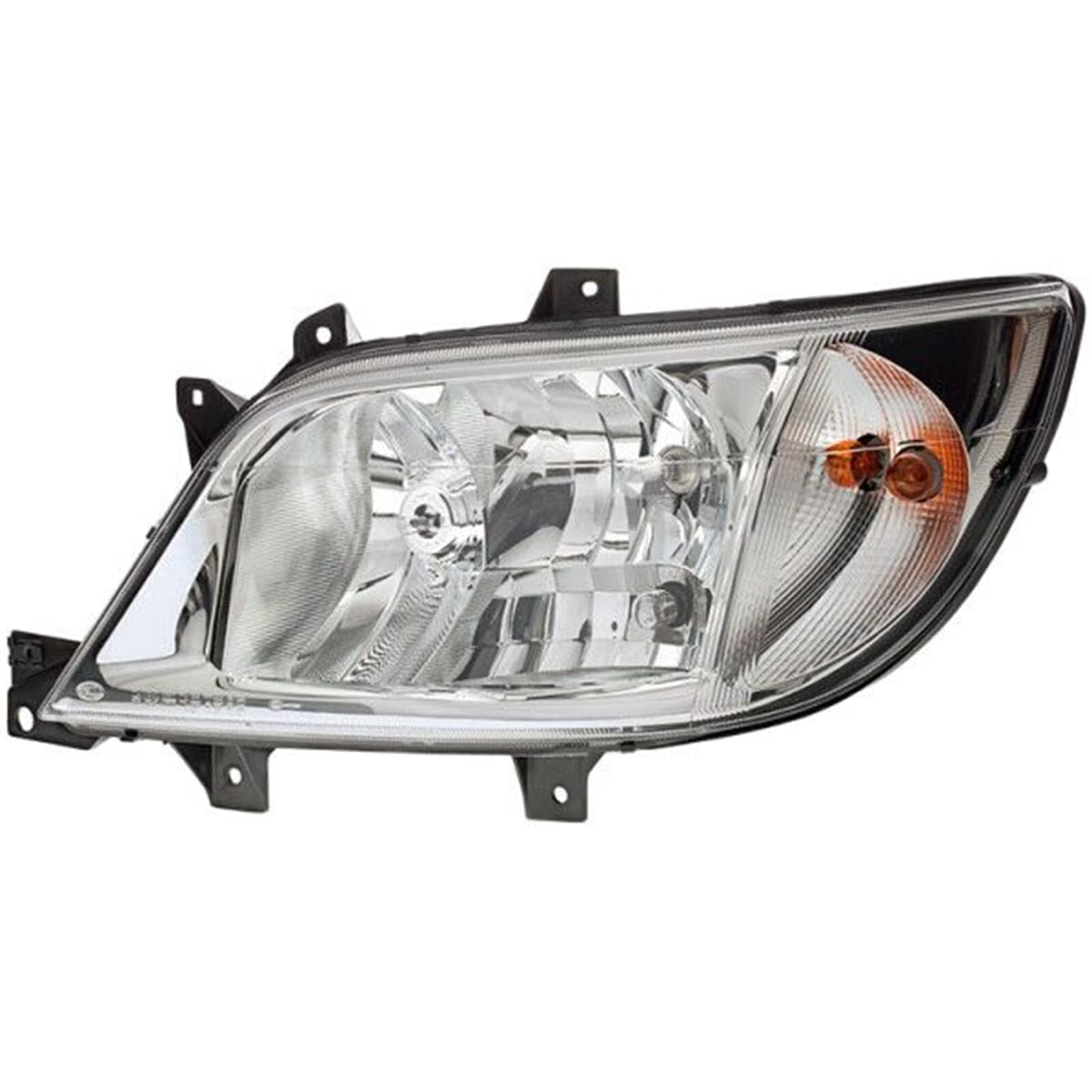 HELLA 1LH 246 047-081 Halogène Projecteur principal - pour p.e. Mercedes-Benz Sprinter 3-T Chassis (903) - ECE - pour circulation à gauche - droite