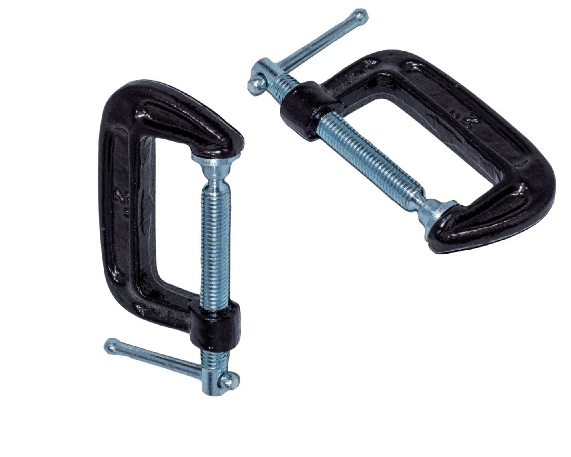 Buy 2 Piece 2 Inch CClamp Set Industrial Strength, Quality Iron C