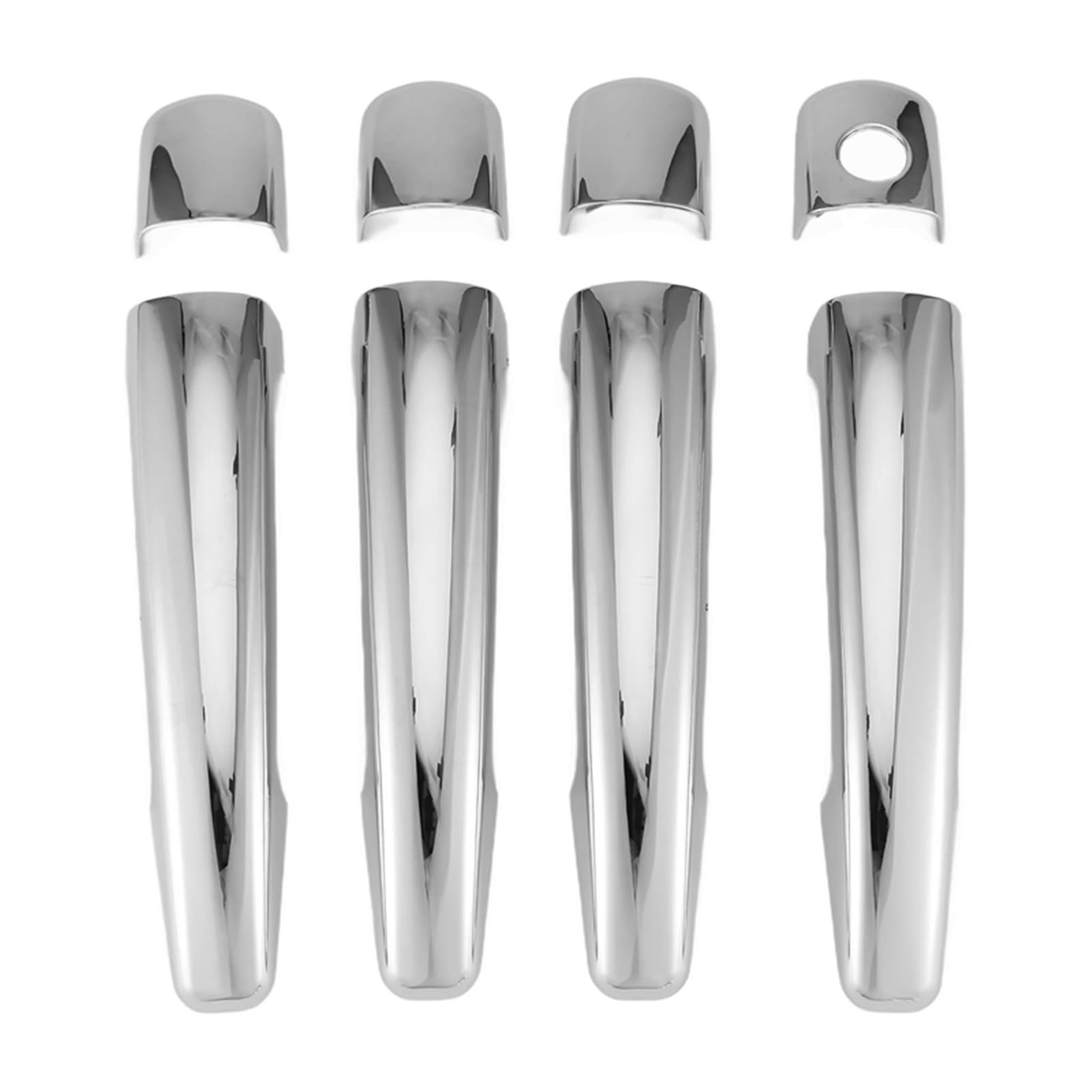 JTWMTY for Peugeot 208 2012 2013 2014-2018 Chrome Car Exterior Door Handle Cover Protective Film Stickers Trim