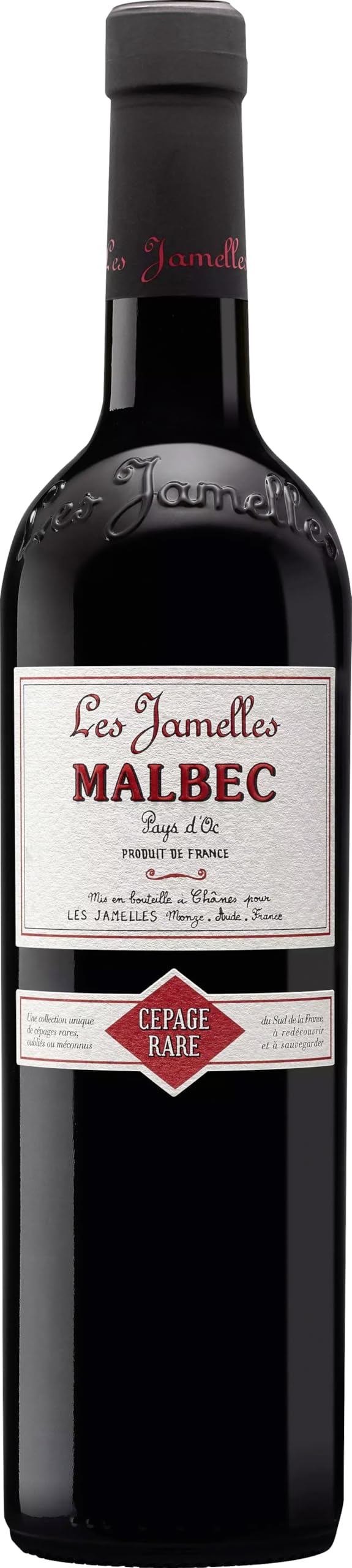 Les Jamelles Malbec Cépage Rare Wein trocken (1 x 0.75 l)