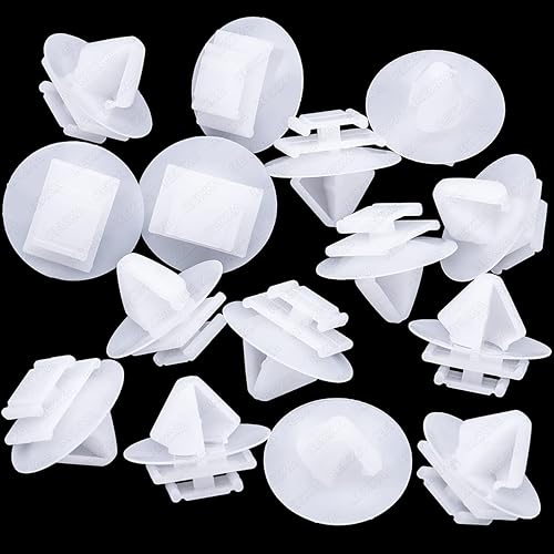 Rexka Clip de moldeo lateral del cuerpo de la puerta trasera 68241251AA compatible con Jeep 15-20 Renegade Chrysler 68241251-AA