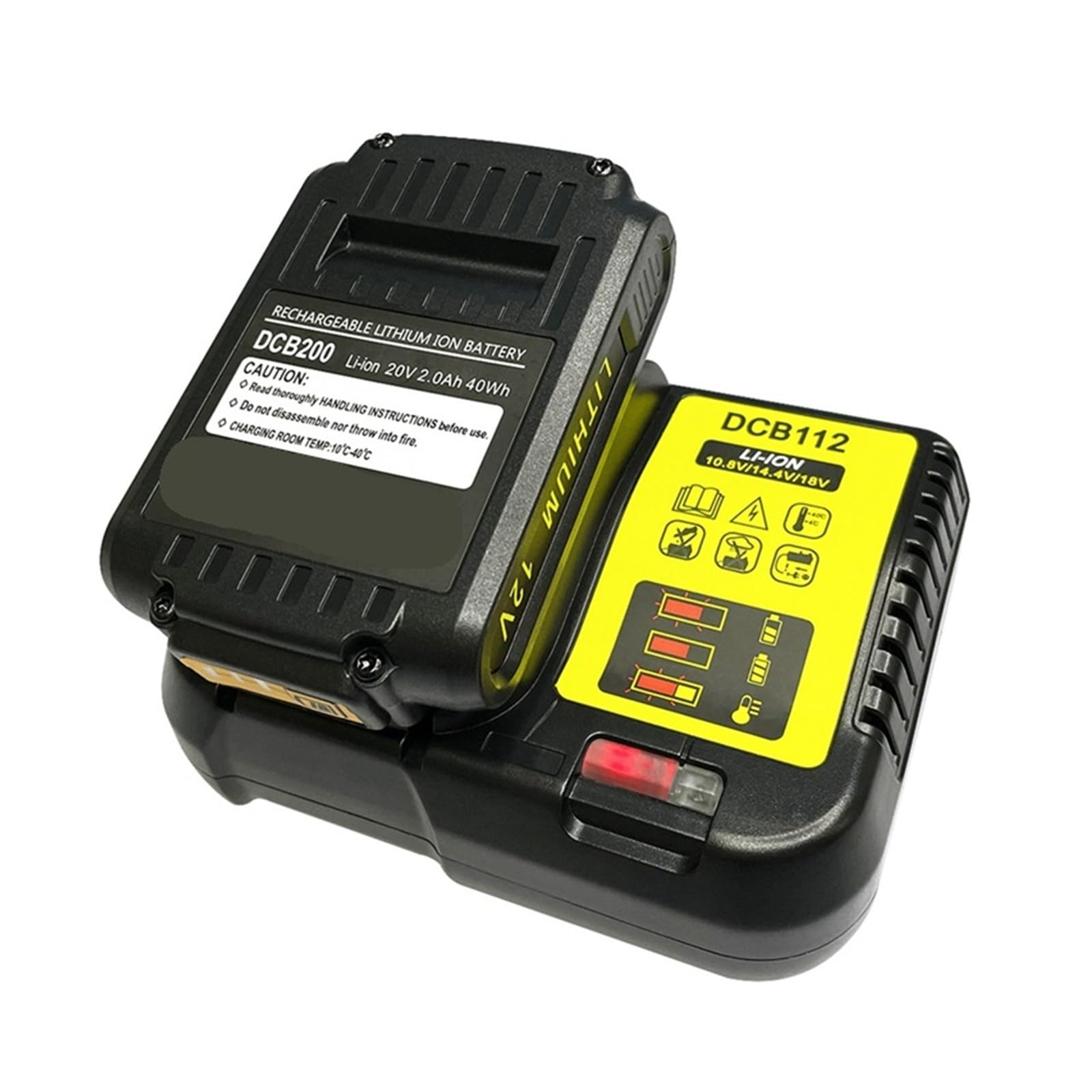 Ładowarka Baterii, Ładowarka akumulatorów litowych B03B-DCB112 do akumulatorów 10,8 V, 12 V, 14,4 V, 18 V i 20 V
