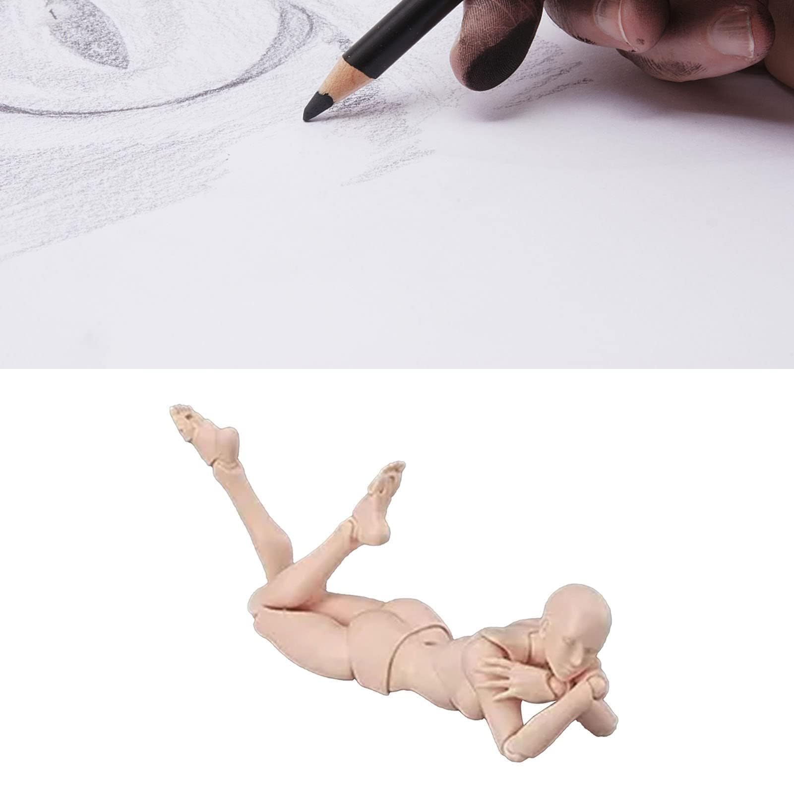 Manichino Snodato per Disegno, Figura Articolata per Artisti (Donna)