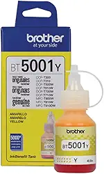 GARRAFA DE TINTA YELL BROTHER MFC-T4500DW 5K, Amarelo, BT500Y