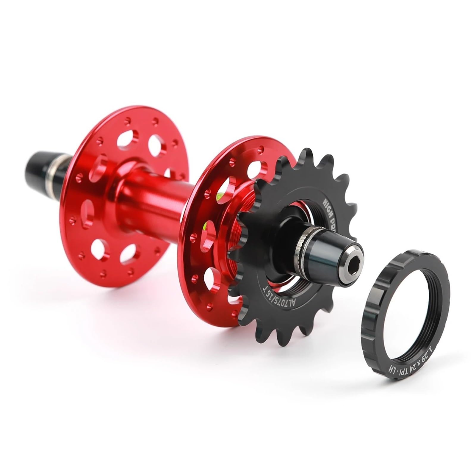Stały bieg rowerowy wolnobieg 13T 14T 15T 16T 17T Pojedyncza prędkość Fixie rower zębatka aluminiowa stopowa części do kolarstwa torowego