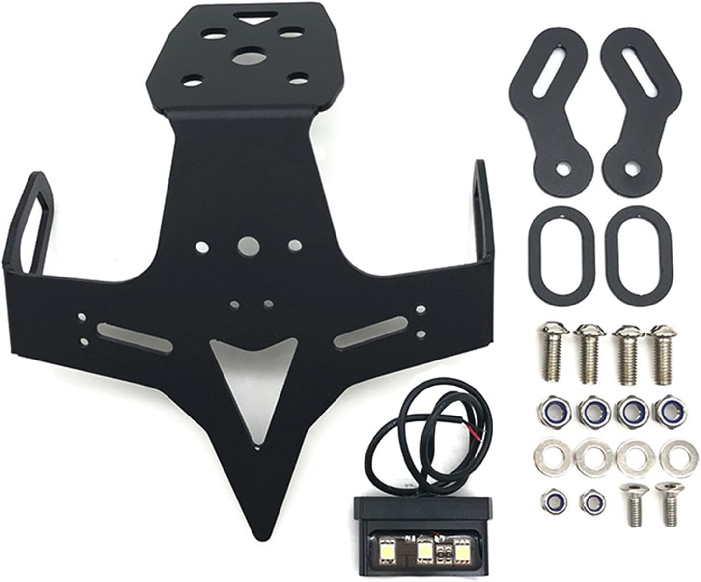 Motorcycle Rear License Plate Bracket for Kawasaki Ninja ZX25R 20-22 ZX4R ZX4RR