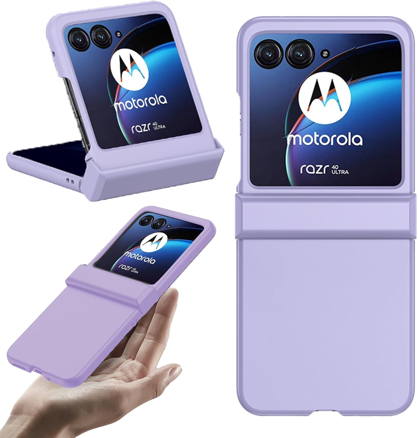 Compatible Flip Case for Motorola Razr Plus,2023 Case with
