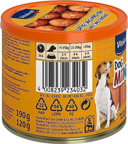 Vitakraft Hundesnack Dog Minis Chicken, 1x 120g