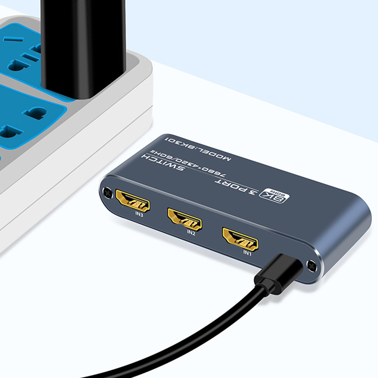 Embebedor para audiófilos 8K con Control para hogar, 8K301