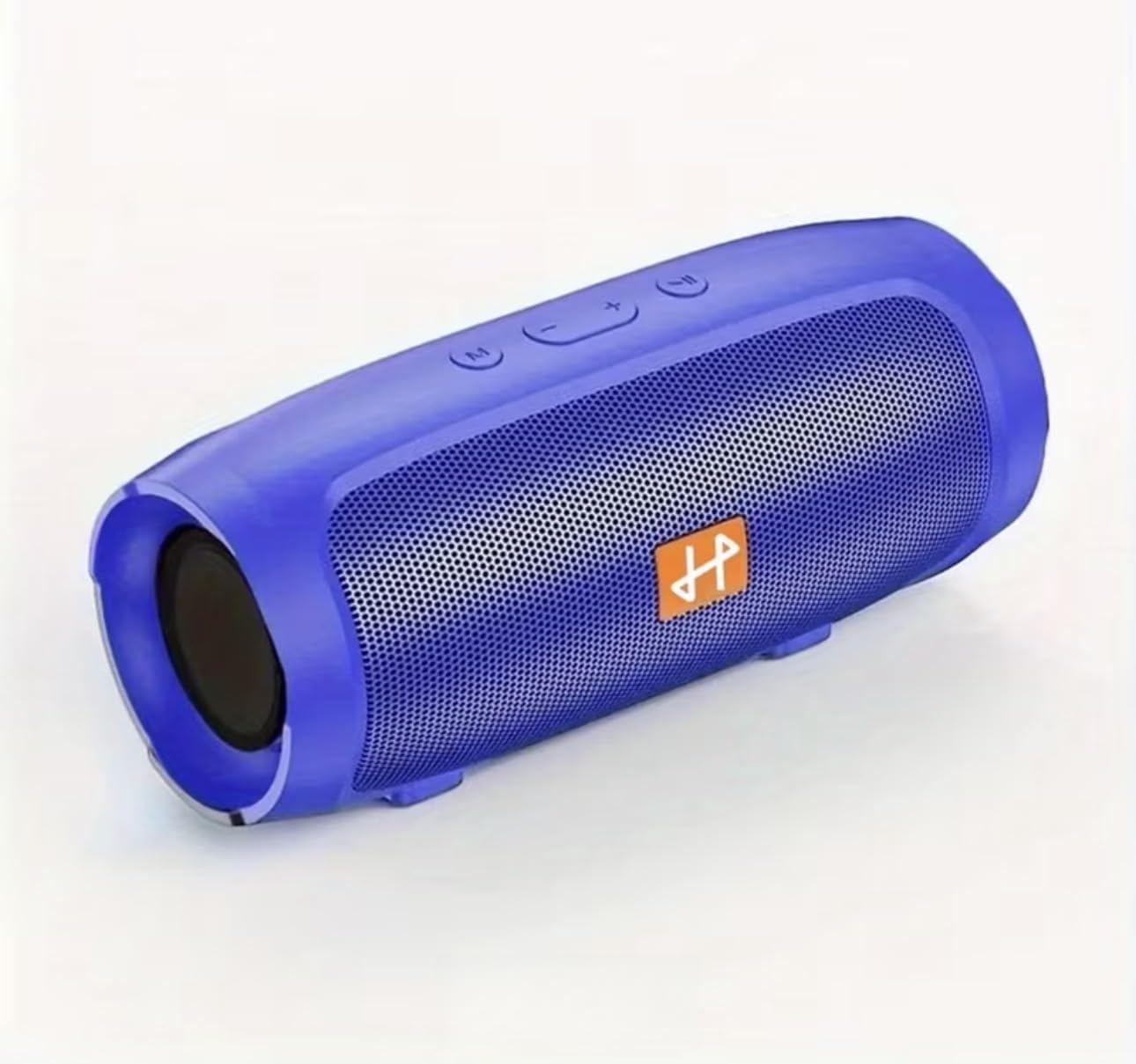 Portable Bluetooth Speaker, Blue, Wireless Audio, Rechargeable Lithium Battery, USB Charging