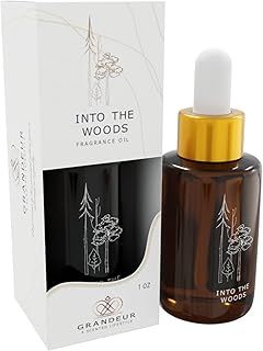 GRANDEUR Premium Grade Fragrance Oil, Extra Long Lasting Aromatic Scent, Relaxing Gifts for Women & Men, Fresh and Revitalizing for Aromatherapy, with Premium Glass Dropper - 1 oz. Into The Woods