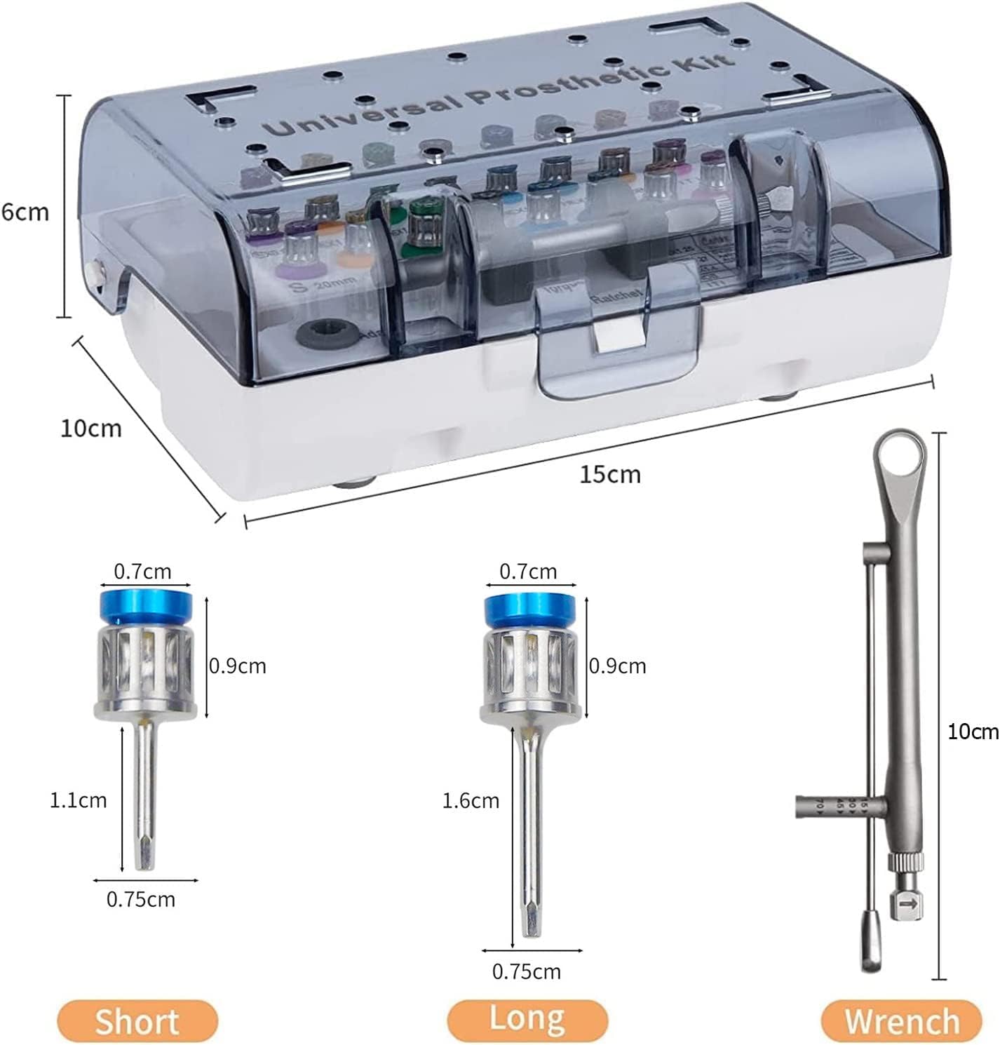 Kit D'implants Prothétiques Dentaires Universels | New Med Instruments - Foto 6