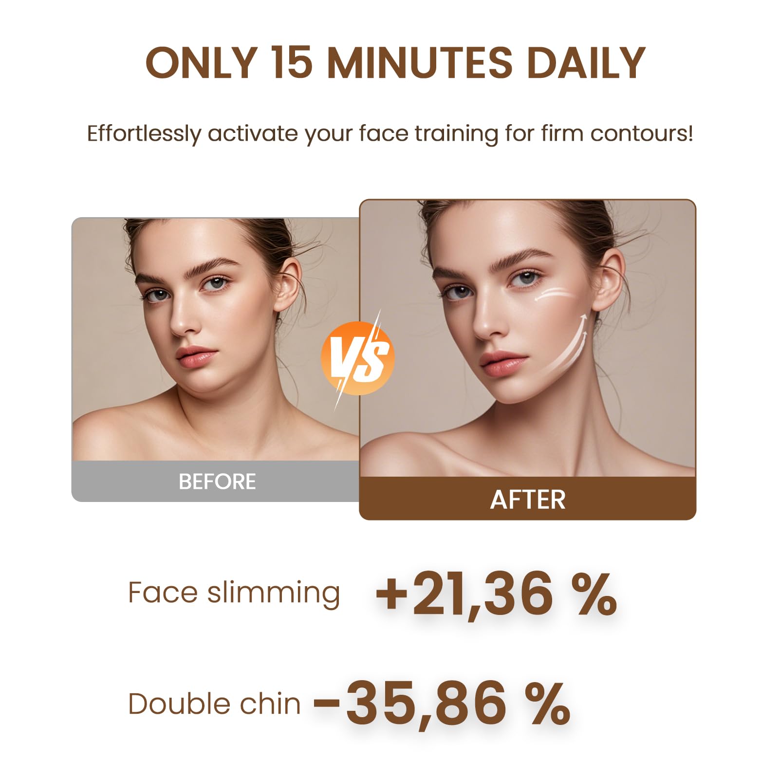 Doppelkinn Entferner, Elektrisches V-Face Shaping Massager, 9 Intensitätsstufen 4 EMS Modi, 42°C Rot & Blaue Gesichtsmassagegerät, Face Lifting Gerät Gegen Falten mit Fernbedienung