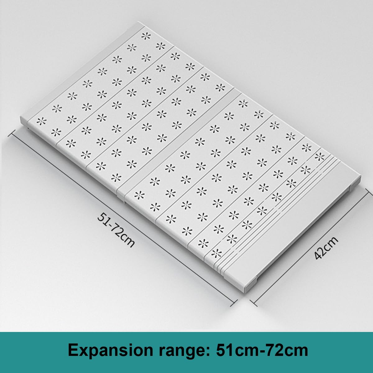 Barra de metal extensible para armario, estante de almacenamiento sin perforación, divisor de armario para cocina, baño y dormitorio, solución para ahorrar espacio