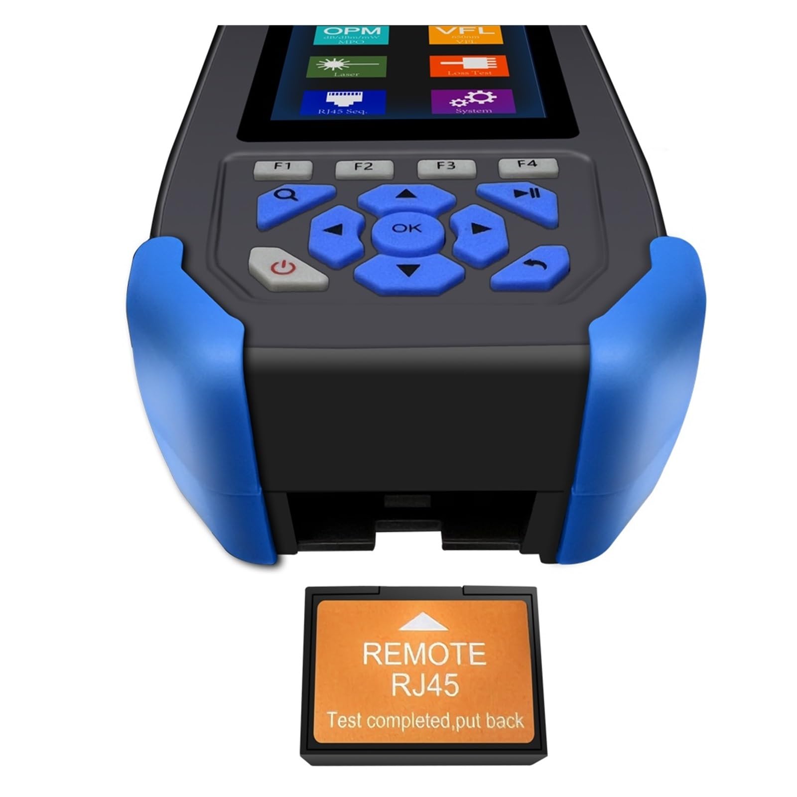 Testeur de fibre optique, Réflectomètre OTDR Avec Connecteur SC FC, Temps Optique, Testeur De Fibre, 24/22dB, 1310nm, 1550nm