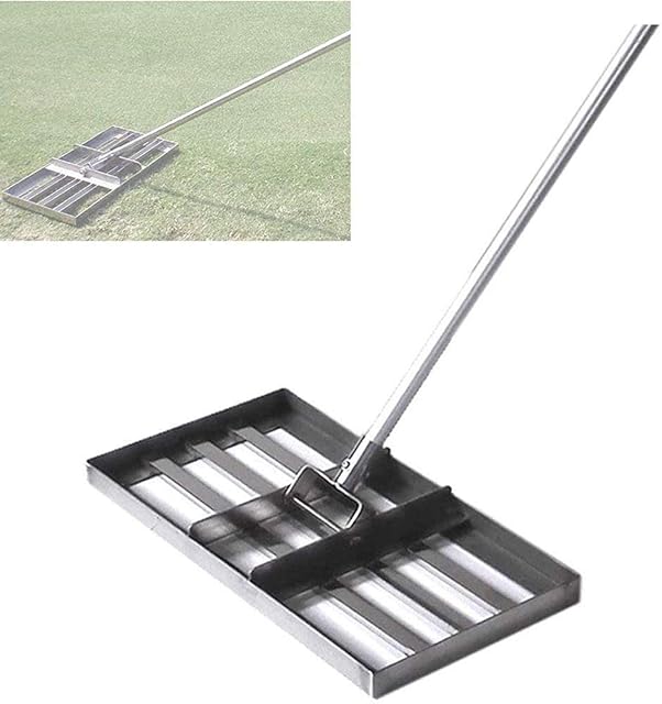 Lawn Leveling Rake, Ground Leveling Tool, Levelawn, The Horizontal With Stainless Steel Rod Is Suitable For Leveling The Ground, Breaking Soil, Cleaning Debris, Etc