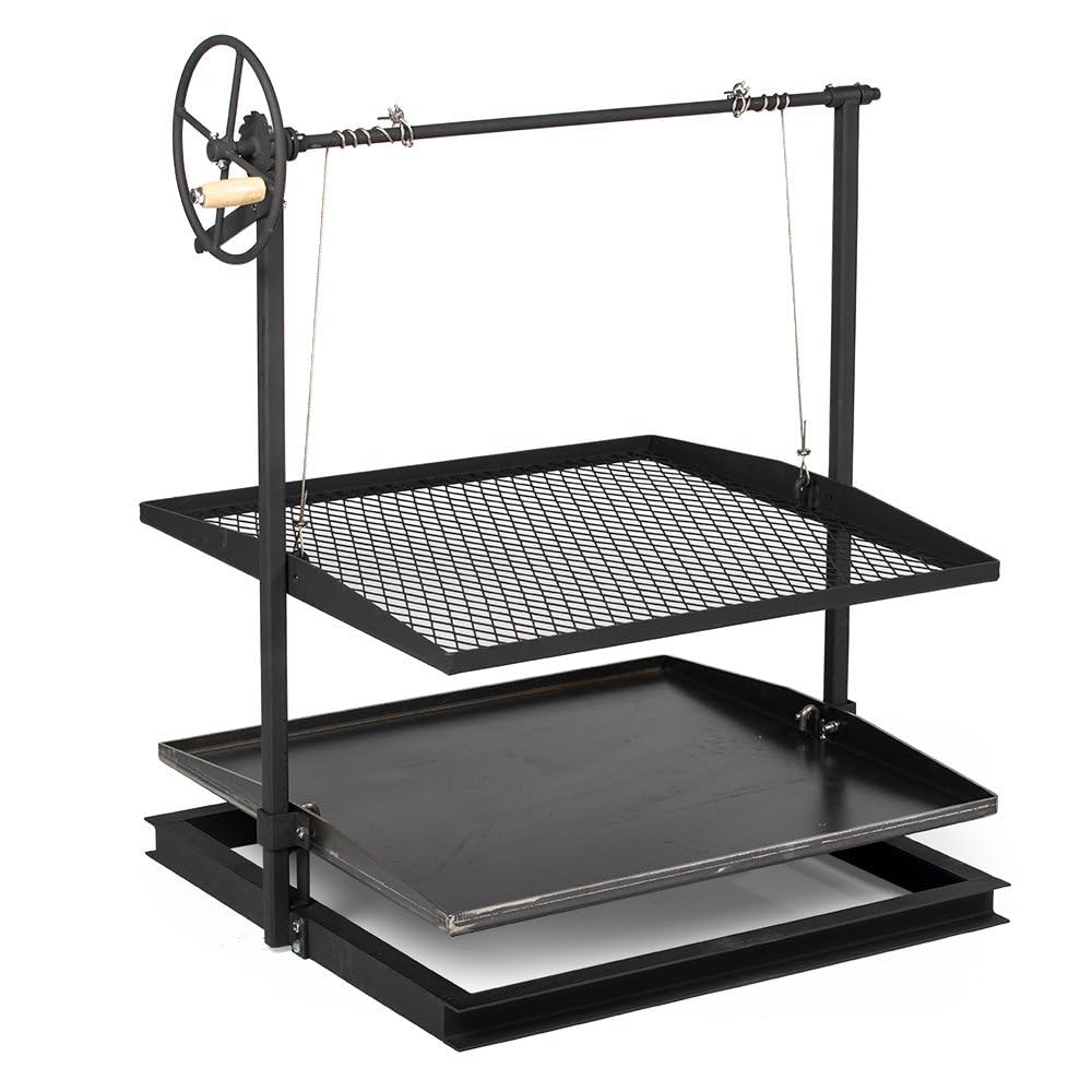 Ash & Ember Adjustable Campfire Asado Grate