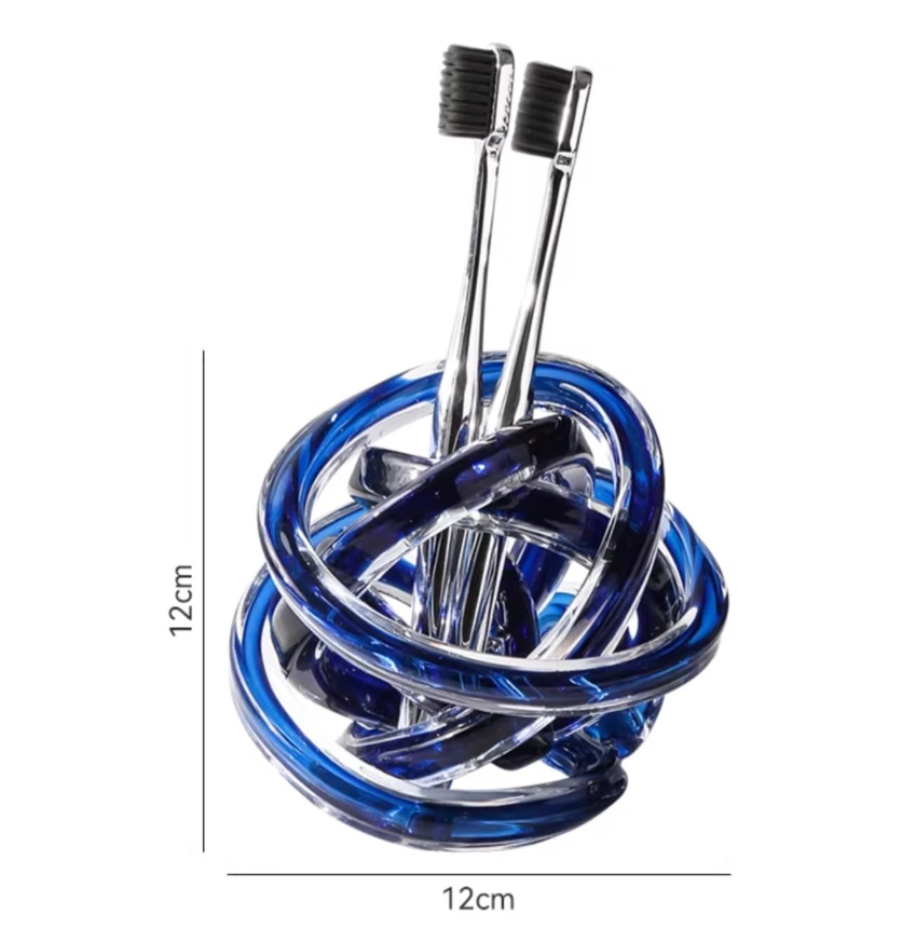Zahnbürstenhalter Zahnbürstenhalter Aus Glas, Badezimmer-Organizer, Aufbewahrung, Stifthalter, Heimdekoration Organizer