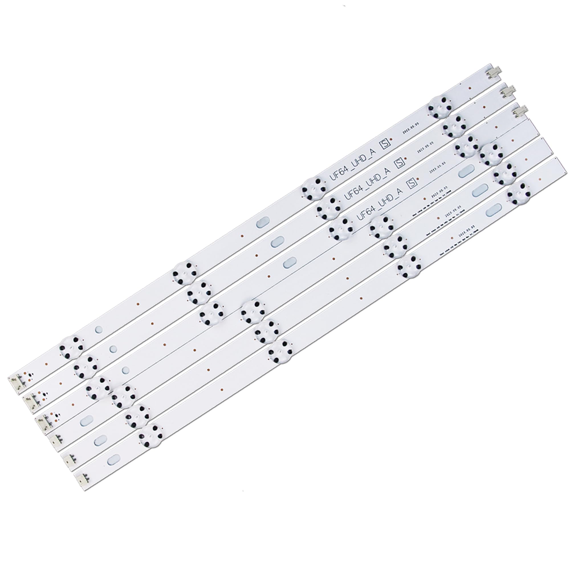 GuuYebe LED Backlight Strip TV Replacement Part for UF64_UHD_A 43UH610V 43UH6030 43LH60FHD 43UF640 43UF6400 HC430DGN 43LH5700 43UF6407 43LH604V 43UH603V 43UF6409 EAV63192501 HC430DGG 43LH60 43UH619V