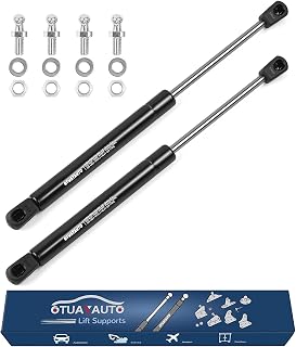OTUAYAUTO 12 inch Gas Strut - 178N/40Lbs Universal Lift Support - Force Per Set 80 Lbs -Replacement for Camper Shell Shocks, Canopy, Tool Box, Truck Cap, OEM # C16-11028 (pack of 2)
