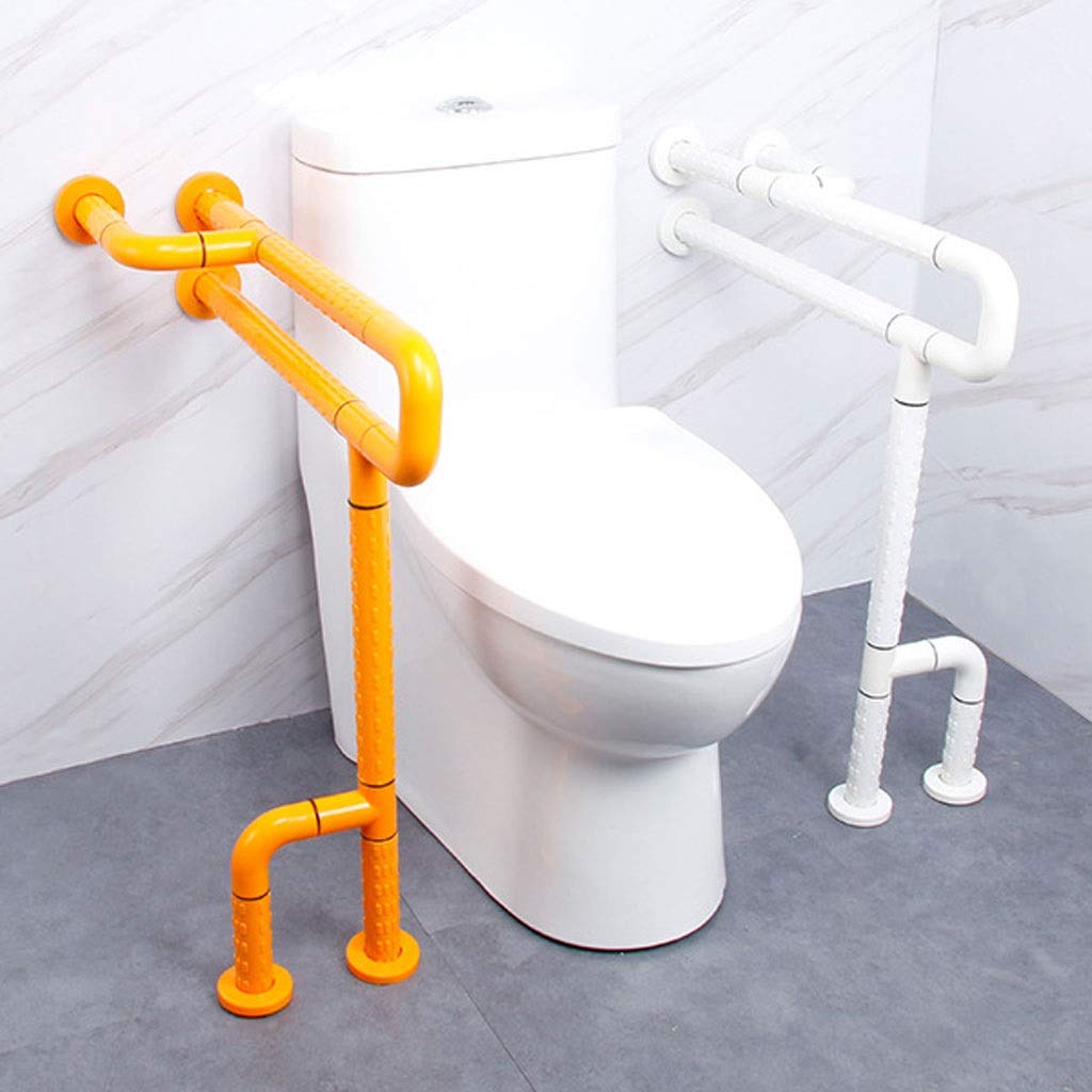Maniglioni di Sostegno per Bagno, Doccia, WC, Anziano, disabile, infortunio, Bambino, ausilio per la Vita Quotidiana, Sicurezza, Maniglia Antiscivolo (Colore: Bianco)