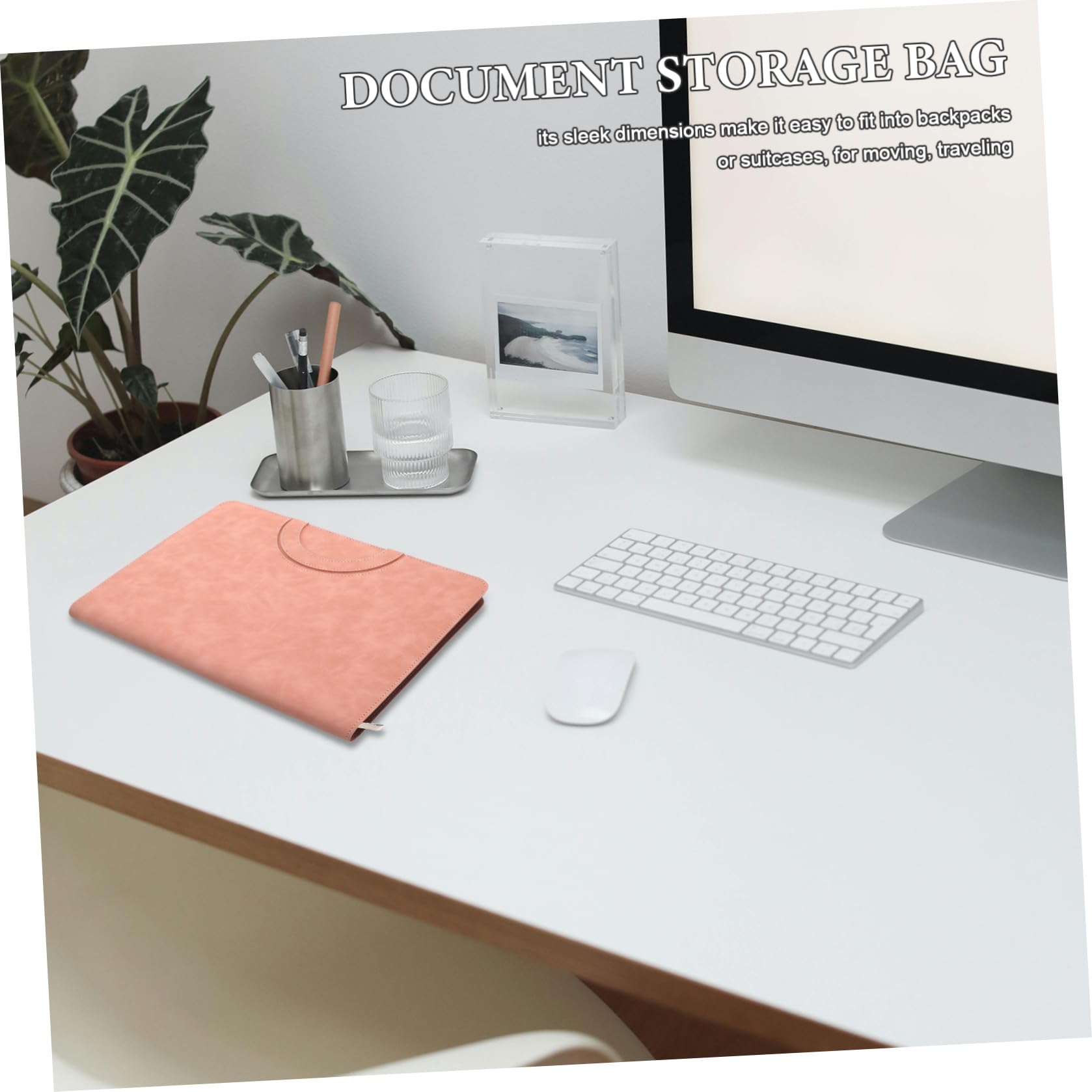 SHERCHPRY Porta Documenti da Viaggio con Cerniera, Borsa Organizer per Documenti A4, Custodia Resistente per Passaporti, Carte e Certificati, per Famiglie