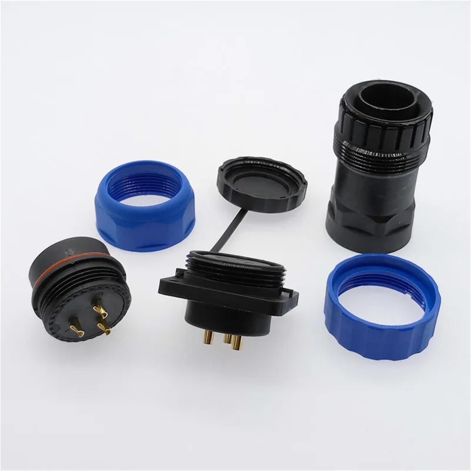 SP28 Wellrohrverbinder IP68 2pin 3/4/5/6/7/9/10/12/14/16/19/22/24/26Pin 1St(4P)
