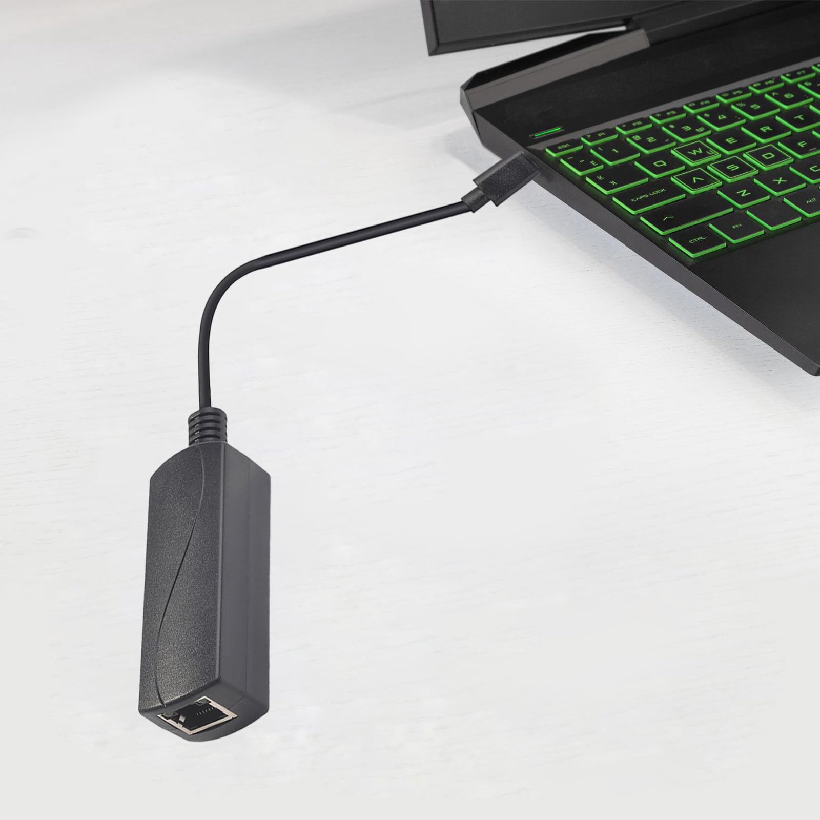 Adattatore Gigabit Power Over Ethernet a tipo C, 10/100/1000 Mbit/s, a banda larga, convertitore di ricarica per smartphone, tablet, Power over Ethernet