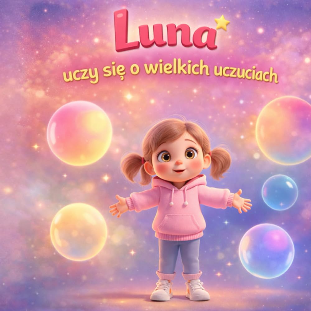 Luna uczy się o wielkich uczuciach: Spokojna książka dla dzieci o silnych emocjach, uważności i budowaniu wewnętrznej równowagi