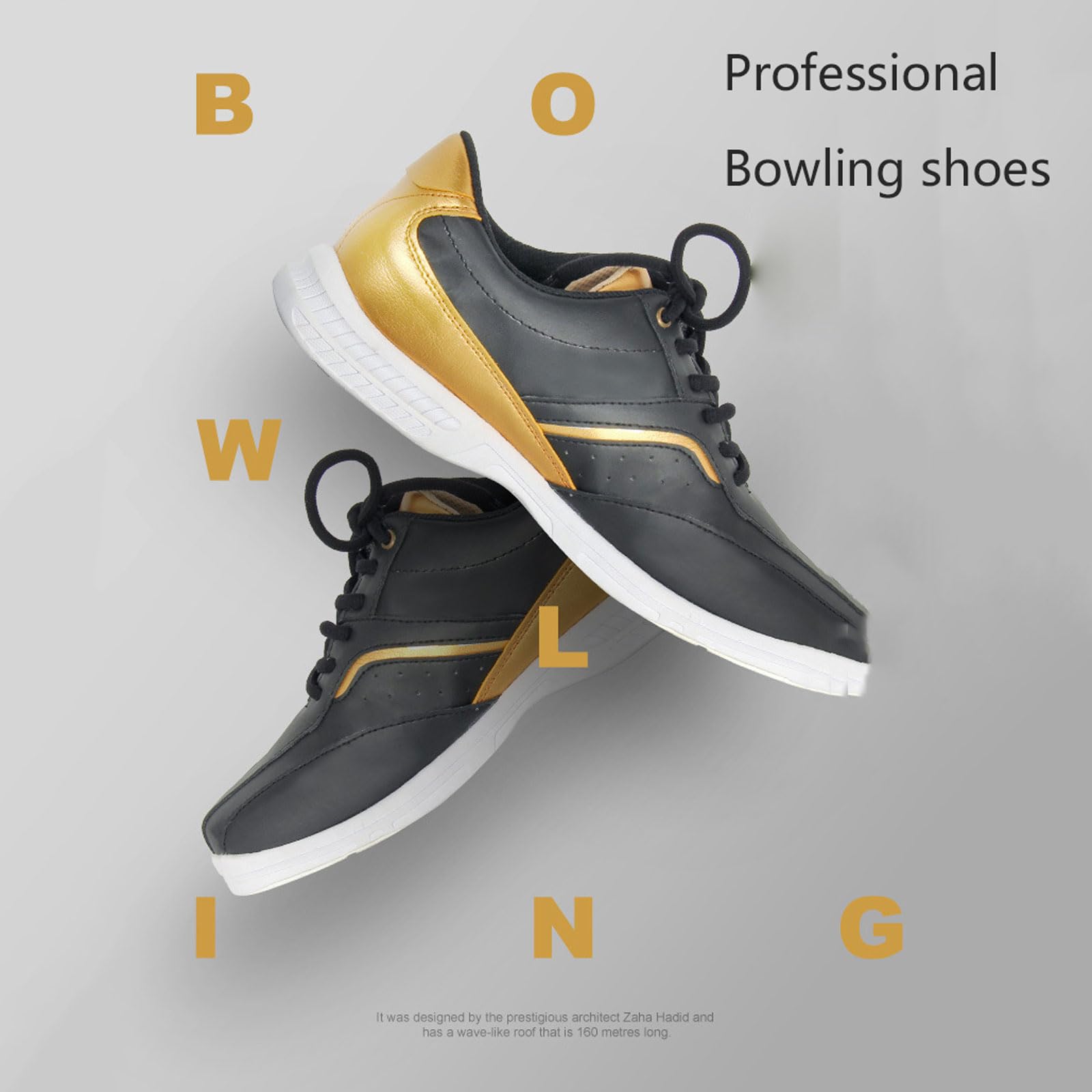 Scarpe da Bowling Uomo,Scarpe da Bowling da Uomo per Adulti,Scarpe da Bocce in Pelle,Scarpe da Bowling da Uomo Moda,Scarpe Sportive Moderne,Leggero E Traspirante,per Uso Interno ed Esterno