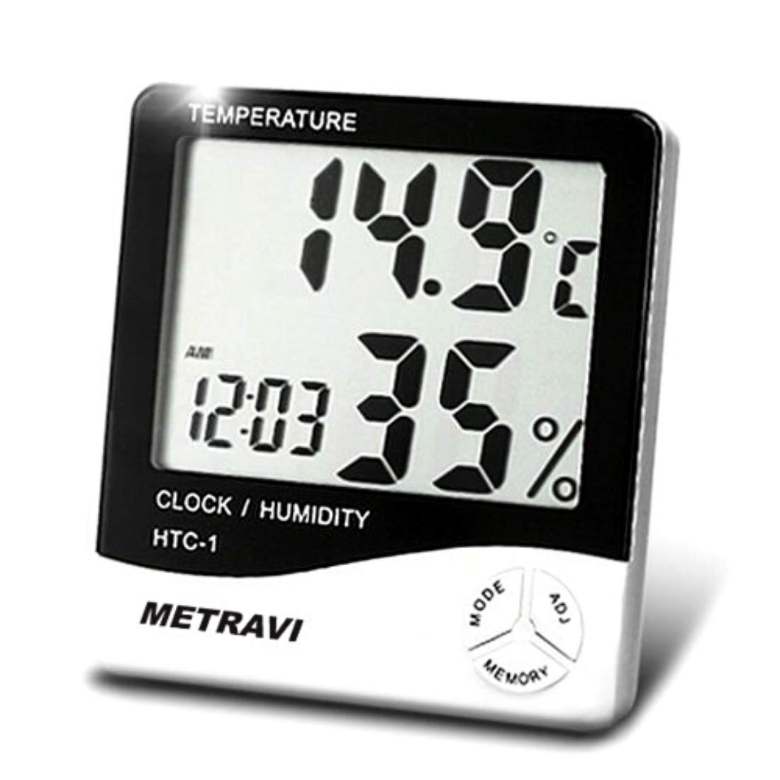 See full amazon price history chart for Metravi HTC-01 Compact Digital Temperature and Humidity Meter/Thermo-hygro Meter with Clock & Alarm Metravi HTC-01 Compact Digital Temperature and Humidity Meter/Thermo-hygro Meter with Clock & Alarm (B07SR2Z4BP) Amazon Price History, Amazon Price Tracker