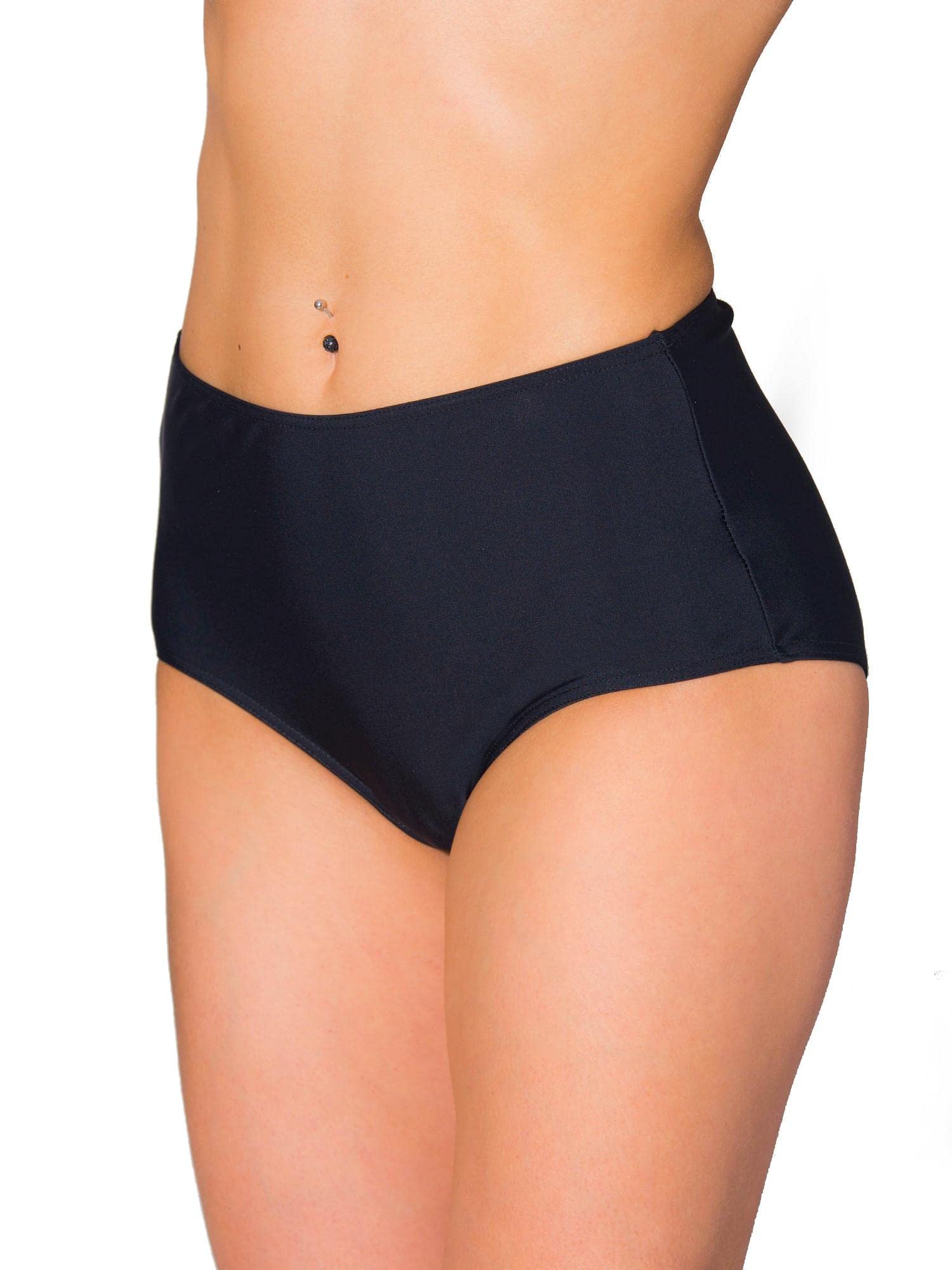 Aquarti Braguitas de Bikini de Talle Alto para Mujer High Waist