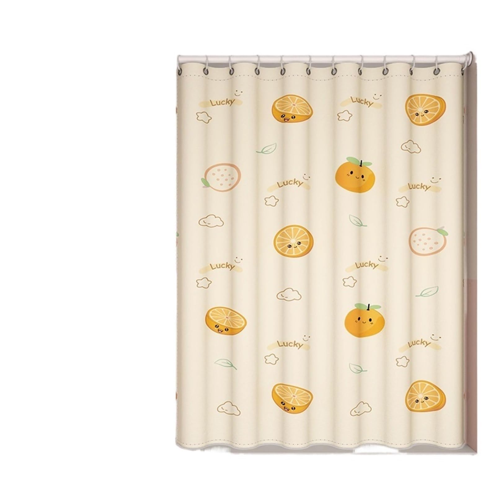 Cortina De Ducha Impermeable Bathroom Shower Curtain Toilet Tarp Mould-Proof(Color 5,150cm 180cm)