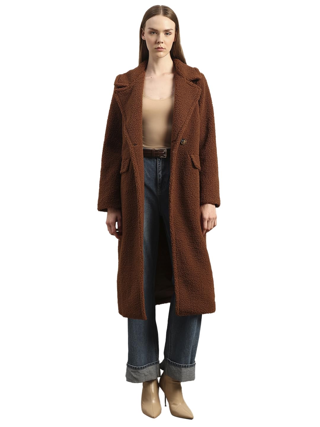 vero moda Women's Solid Coat-picture-21