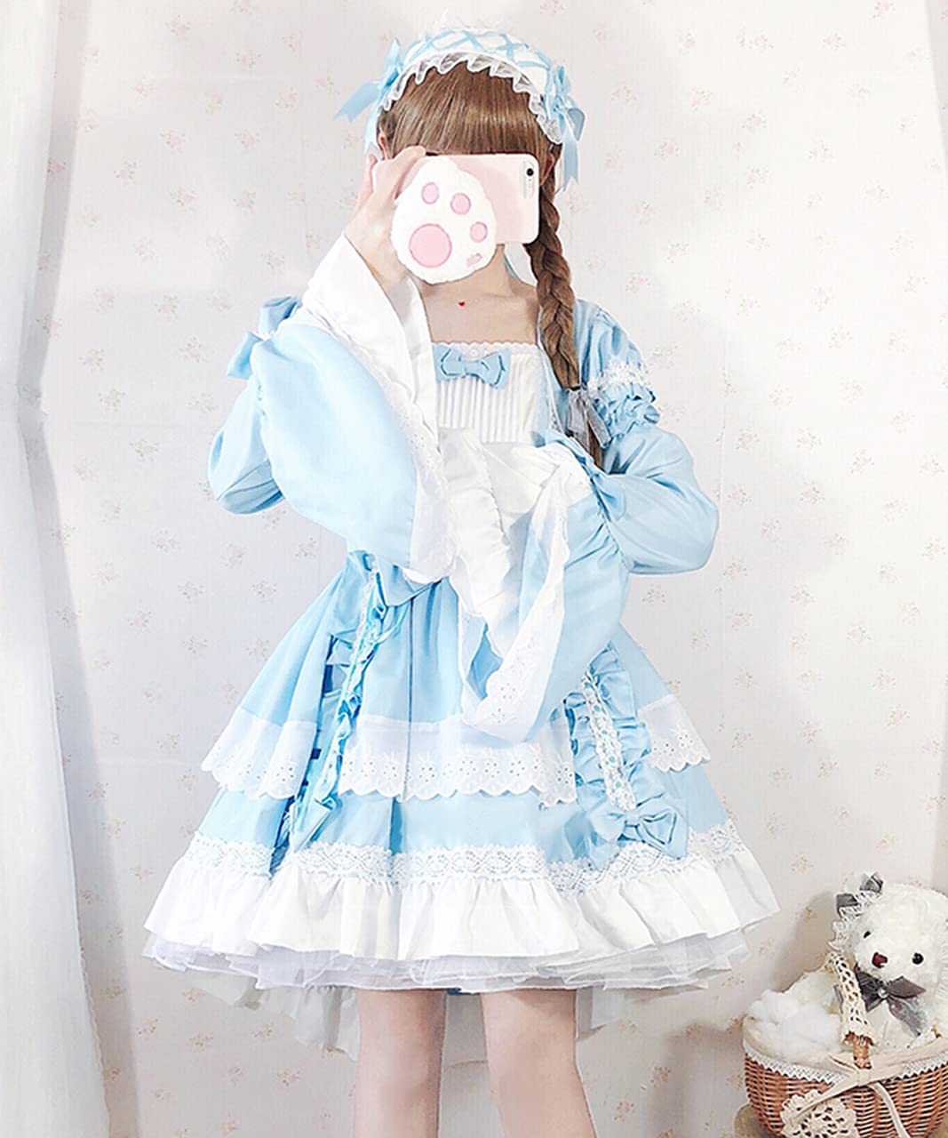 Amazon.co.jp: [milky time] フィッシュテール ロリータ ワンピース 