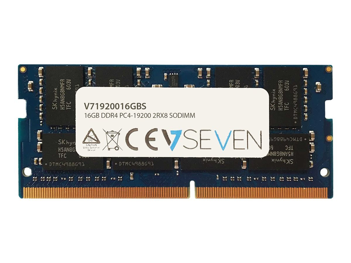 Amazon.co.jp: V7 16GB DDR4 2400MHz CL17 SO DIMM PC4-19200 1.2V PC
