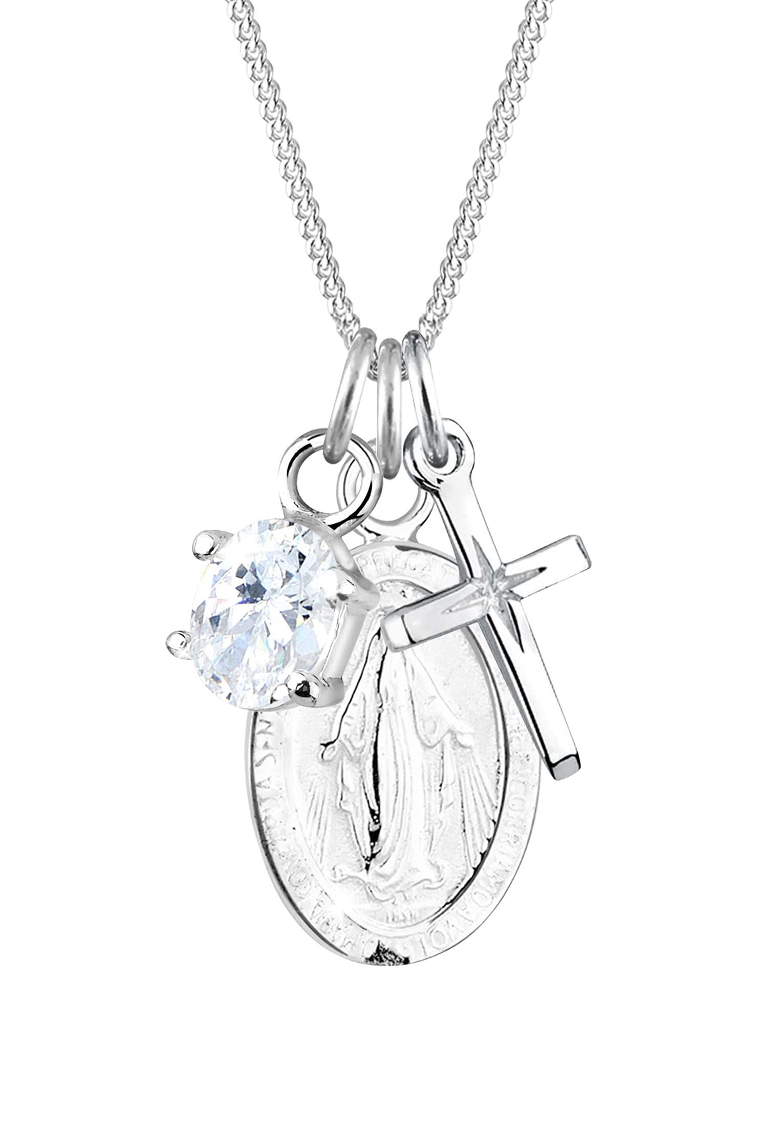 Elli 0102850713_45 45.0 centimetres Sterling Silver 925 Necklace