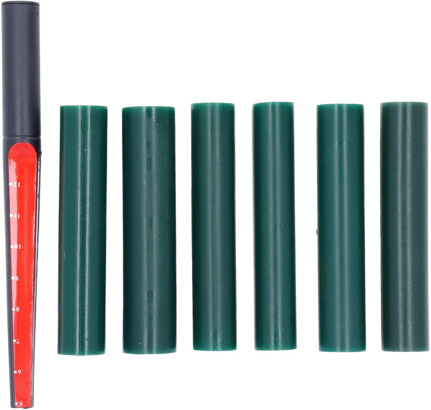 Rings Wax Tube Set, 6 Sizes Carving Wax Tubes with Cutter Ruler for Jewelry Rings Casting Handicrafts, Achieve Intricate Designs Professional Jewelry Tools