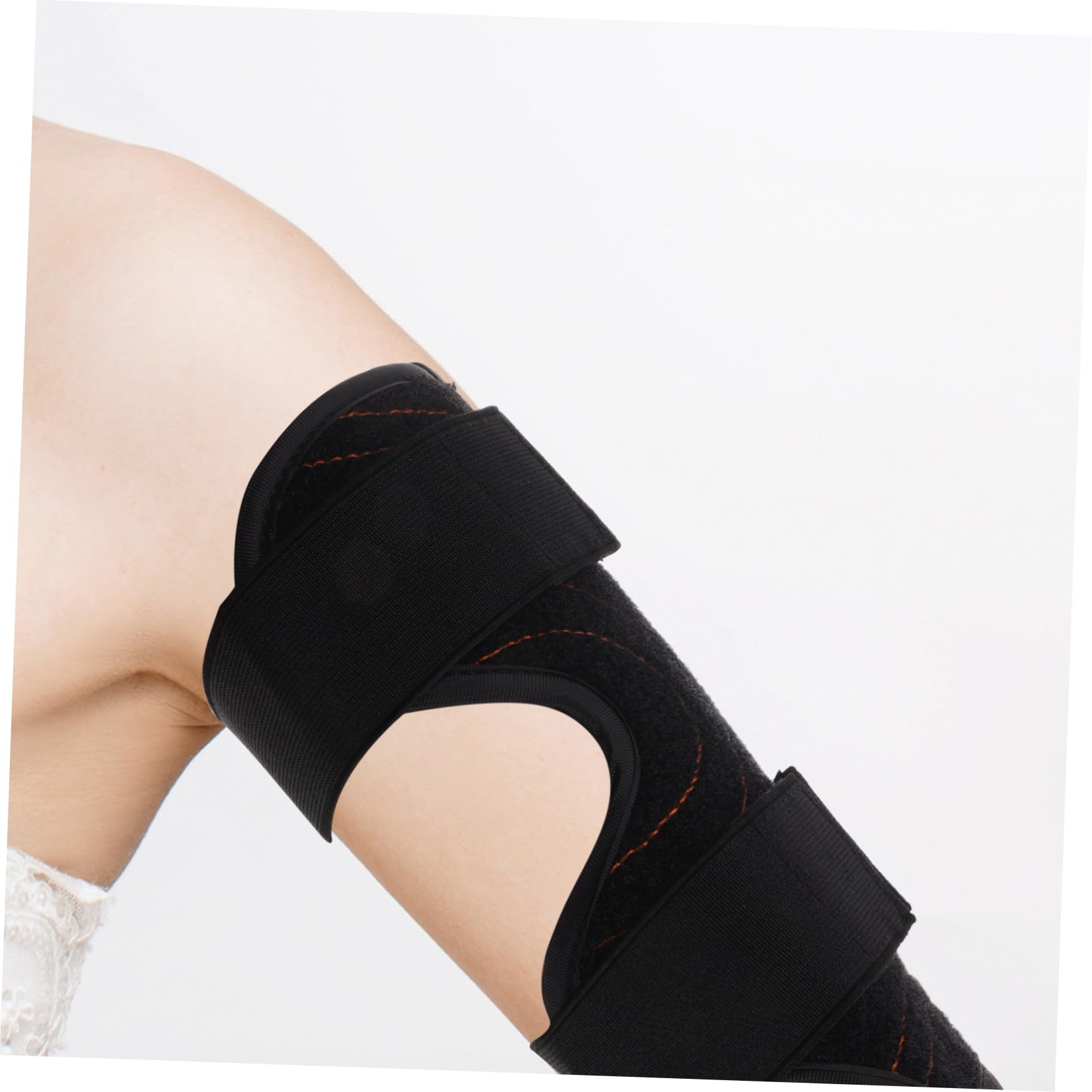BESPORTBLE Cinturón Accesorio de Fitness Reductor de Brazos para Tonificar Músculos de Tela Negra Alta Practicidad Adecuado para Mujeres y Entrenamiento en Casa
