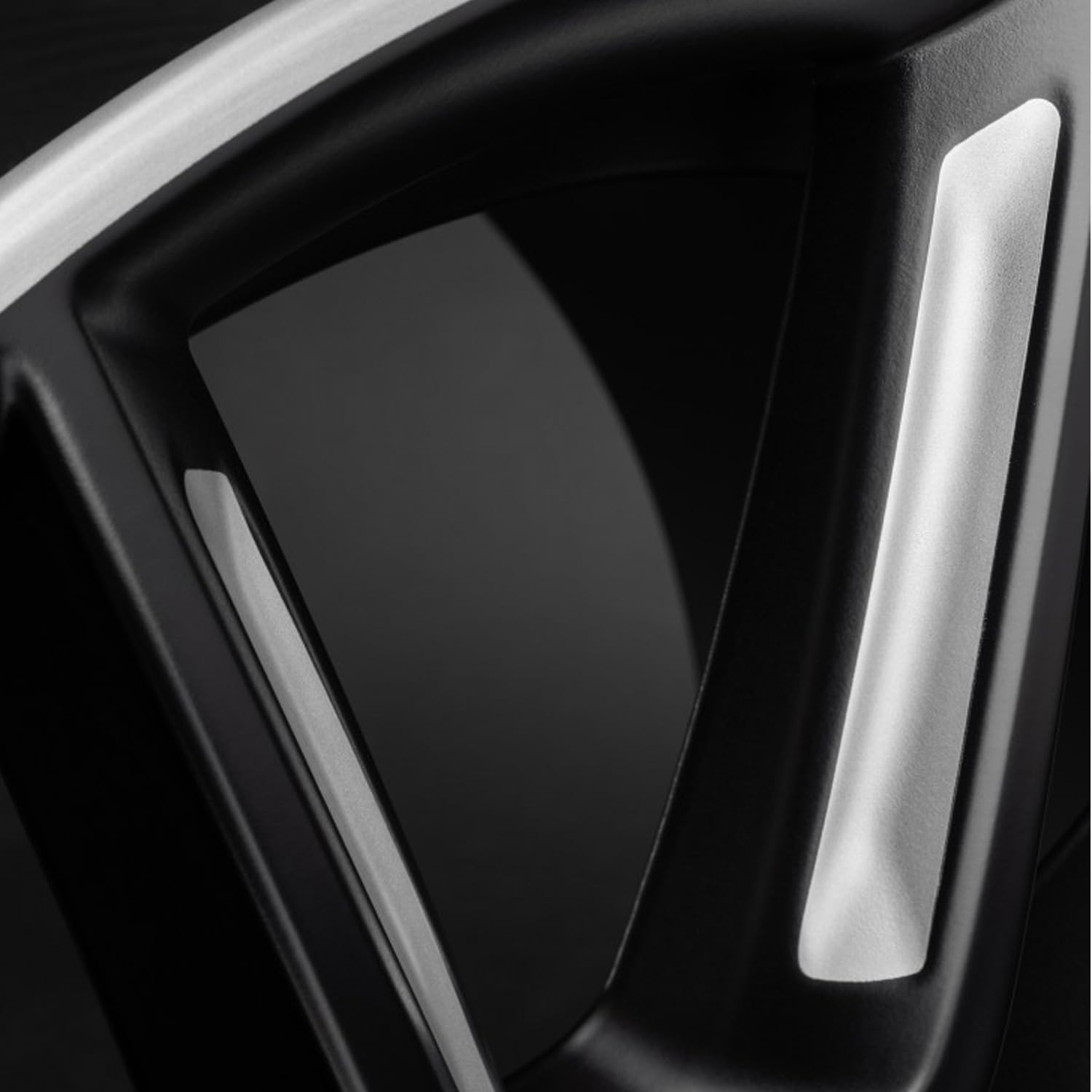 4x Borbet Felgen LX19 8.0x19 ET50 5x108 black matt silver spoke rim kompatibel mit Ford C-Max Edge Focus Galaxy Kuga Mondeo S-Max