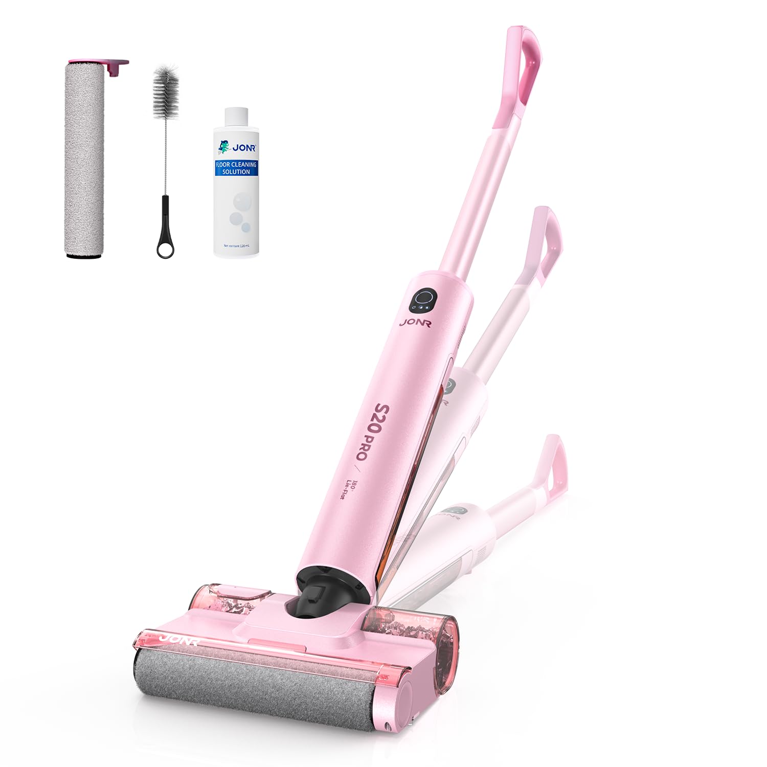 JONR S20 Pro　湿乾両用コードレスフローリングクリーナー Amazon.com: JONR S20 Pro Wet Dry Vacuum 180° Lay Flat Cleans Under