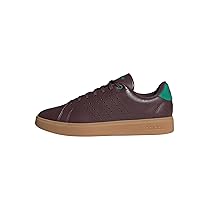Adidas Uomo Advantage 2.0 Shoes, Aurora Ruby, Aurora Ruby, Court Green, 40 2, 3 EU