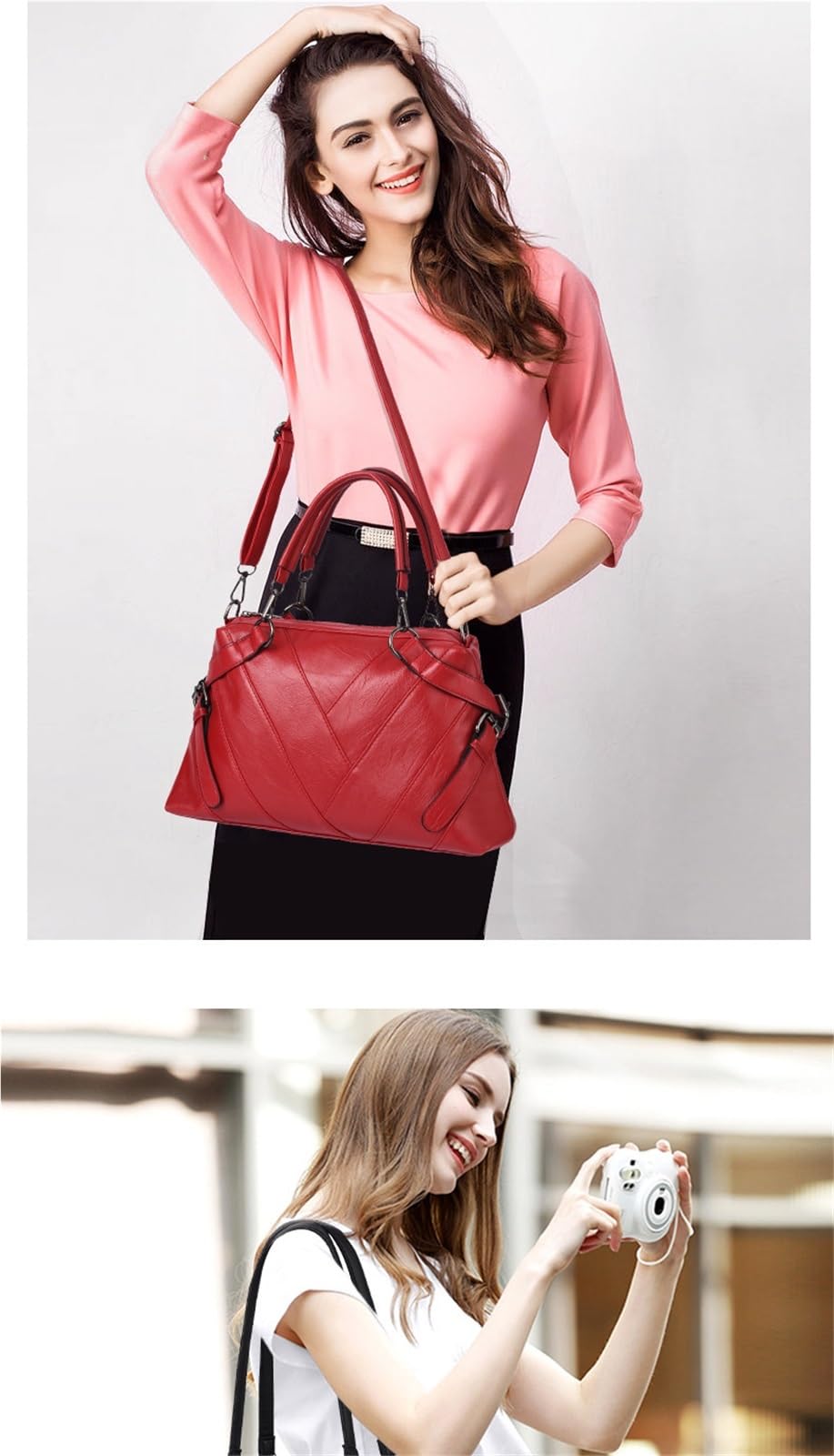 Bolso de mujer gran capacidad, bolso bandolera