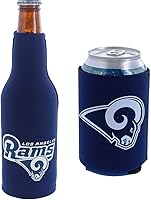 Vista 40 de Soporte aislante para latas y botellas de fútbol americano enfriador de bebidas Huggie (Nueva Orleans (Saints) - Negro)