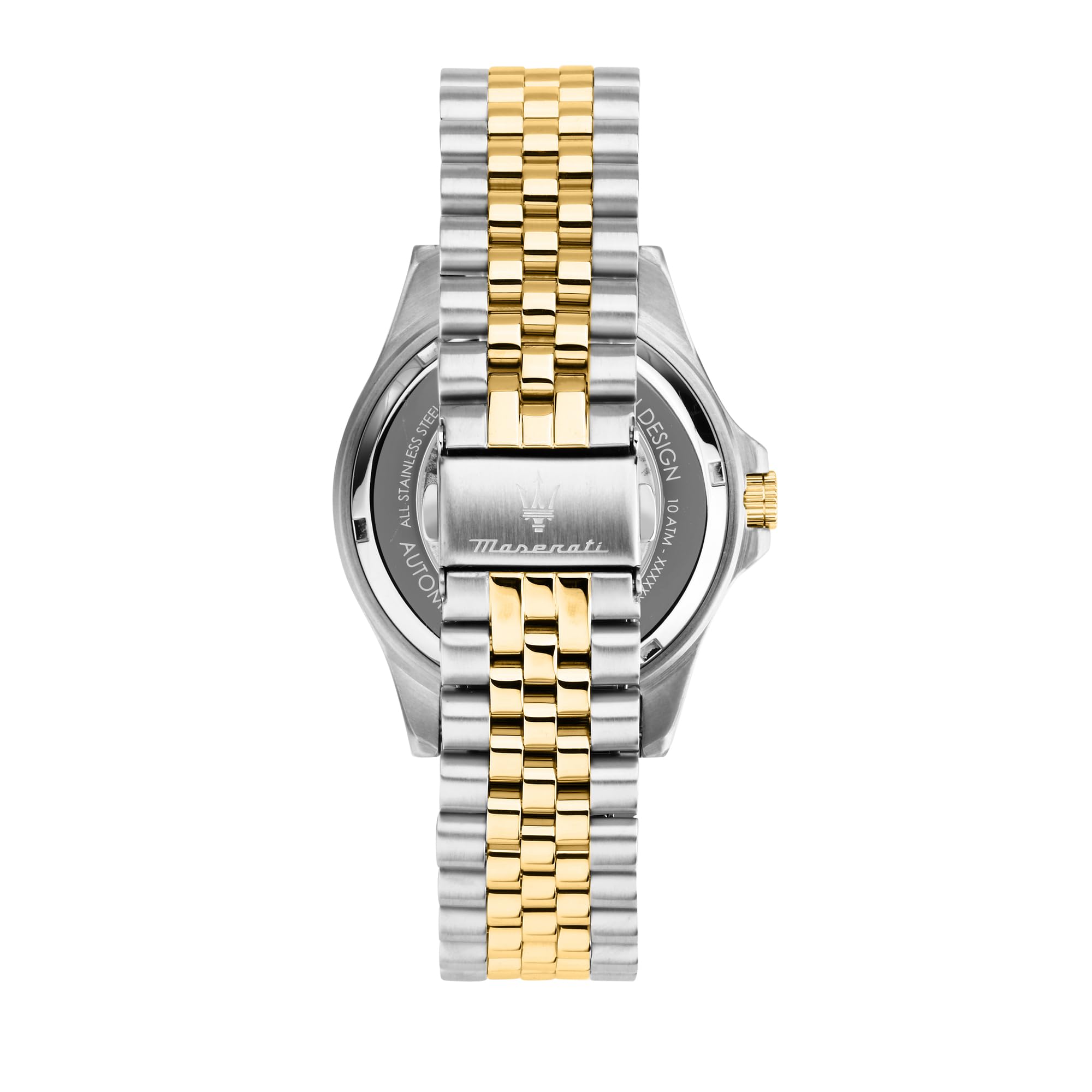 Maserati Reloj de Hombre, Automático, Analógico, Correa de Acero, Colección Sfida - R8823140010